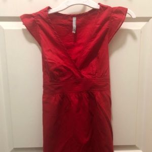 Old Navy cotton dress. Color red.